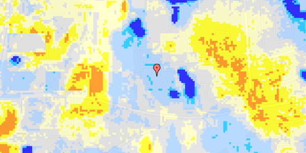 Ekstrem regn på Kelleris Vang 42