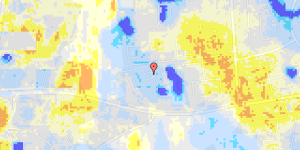 Ekstrem regn på Kelleris Vang 48