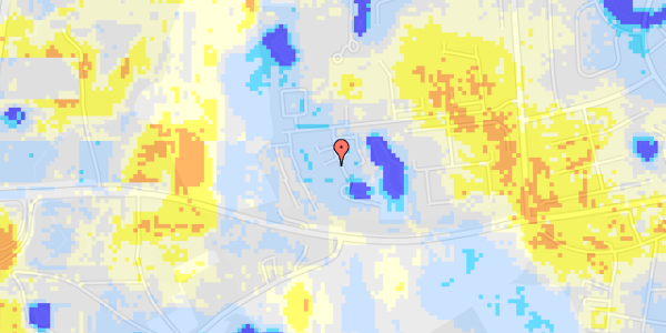 Ekstrem regn på Kelleris Vang 58