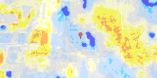 Ekstrem regn på Kelleris Vang 59