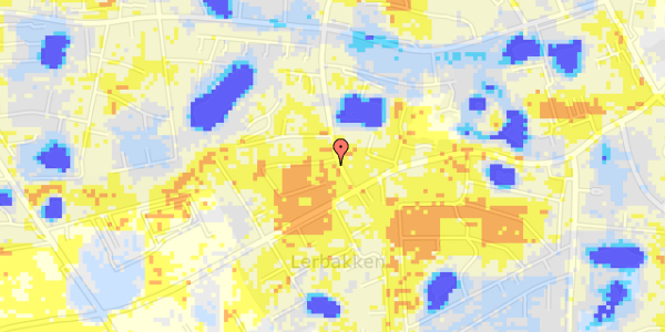 Ekstrem regn på Kingosvej 94