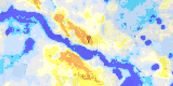 Ekstrem regn på Klosterrisvej 4A, st. 16