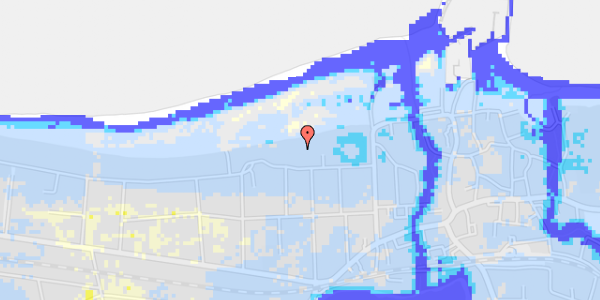 Ekstrem regn på Kystvej 10B