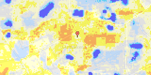 Ekstrem regn på Lerbakkevej 3