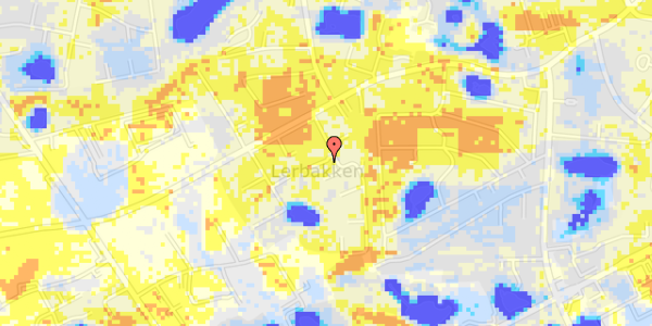 Ekstrem regn på Lerbakkevej 12