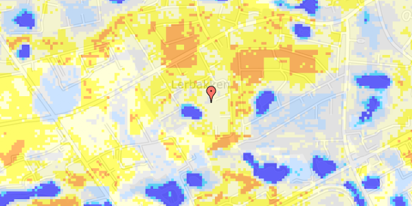 Ekstrem regn på Lerbakkevej 40, 1. 