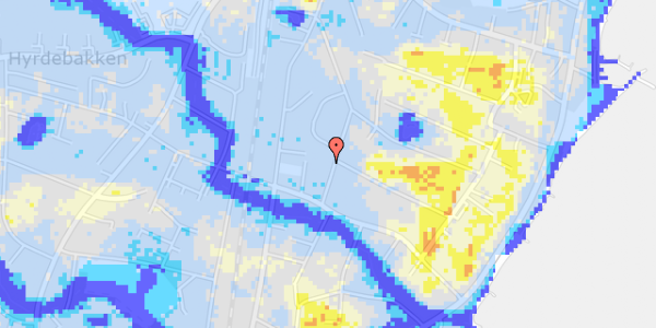 Ekstrem regn på Lindevej 26A