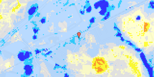 Ekstrem regn på Lisevej 7