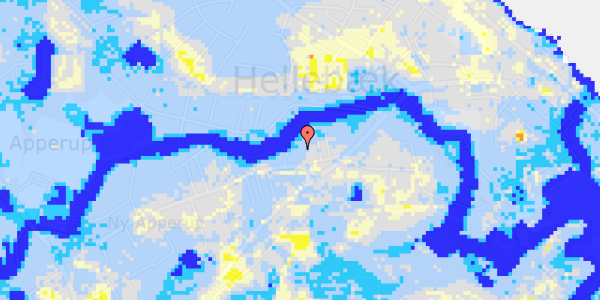 Ekstrem regn på Lokesvej 1B