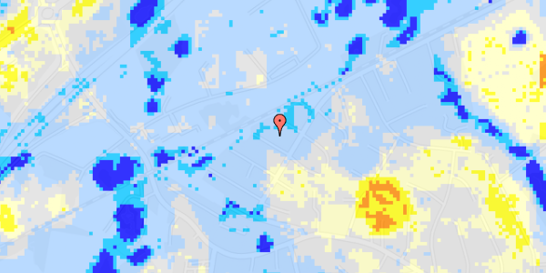 Ekstrem regn på Lonevej 20