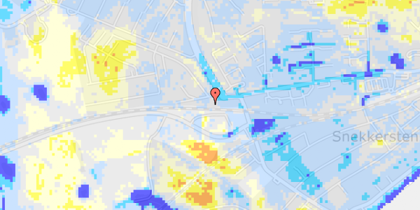 Ekstrem regn på Løntoften 1