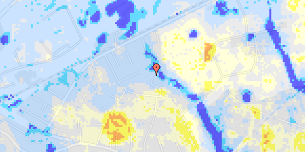 Ekstrem regn på Malenevej 14A