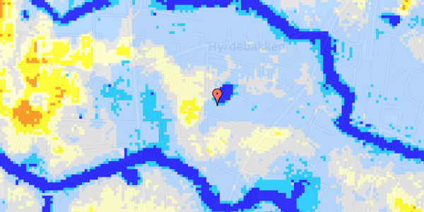 Ekstrem regn på Mindevej 9