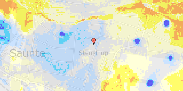 Ekstrem regn på Mælkevejen 18