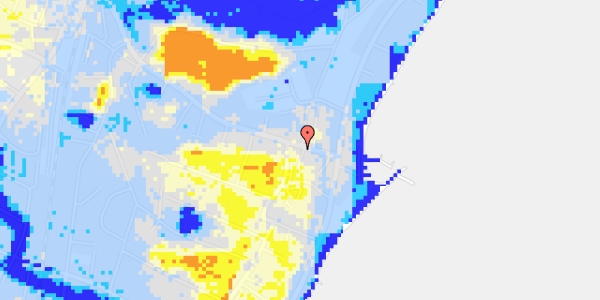 Ekstrem regn på Mørdrupvej 11A