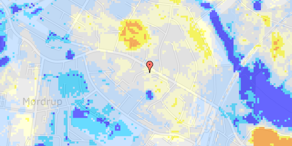 Ekstrem regn på Mørdrupvej 69, st. th