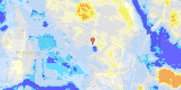 Ekstrem regn på Mørdrupvej 71K