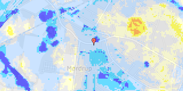 Ekstrem regn på Mørdrupvej 111E