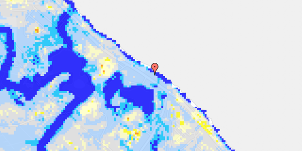 Ekstrem regn på Nordre Strandvej 108