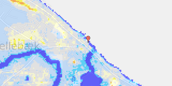 Ekstrem regn på Nordre Strandvej 144B