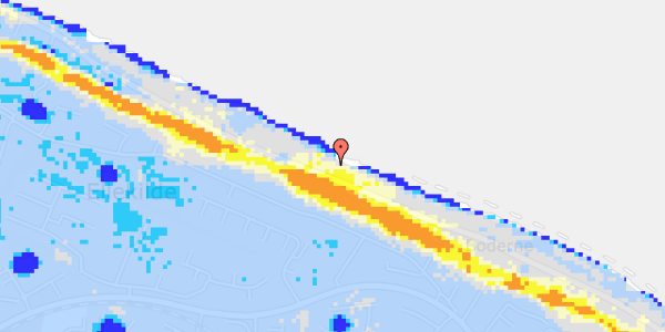 Ekstrem regn på Nordre Strandvej 230B