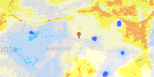 Ekstrem regn på Neptunvej 14