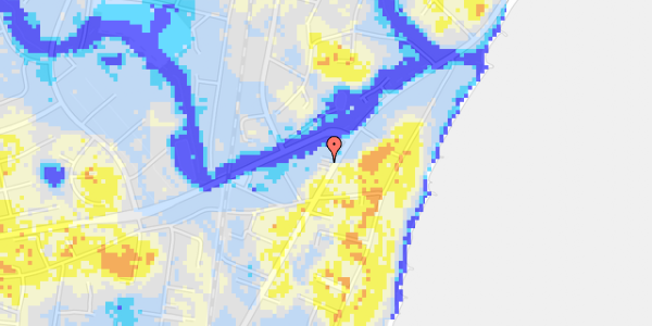 Ekstrem regn på Ny Strandvej 28