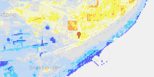 Ekstrem regn på Nørrevej 85B