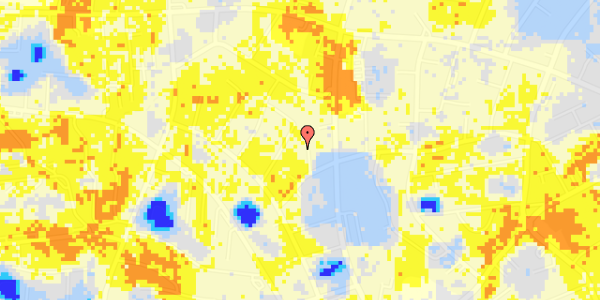 Ekstrem regn på Odinsvej 58