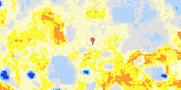 Ekstrem regn på Odsvej 6