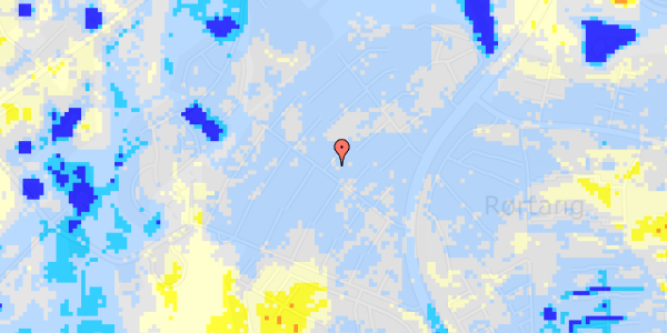 Ekstrem regn på P W Tegners Vej 26