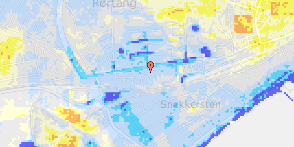 Ekstrem regn på Poppelhaven 1