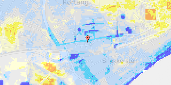 Ekstrem regn på Poppelhaven 18