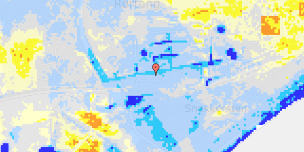 Ekstrem regn på Poppelhaven 20