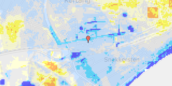 Ekstrem regn på Poppelhaven 24