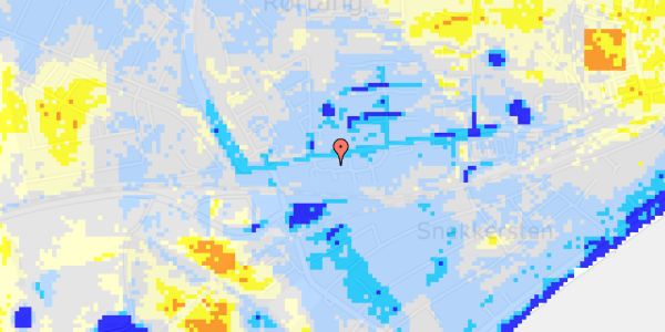 Ekstrem regn på Poppelhaven 26