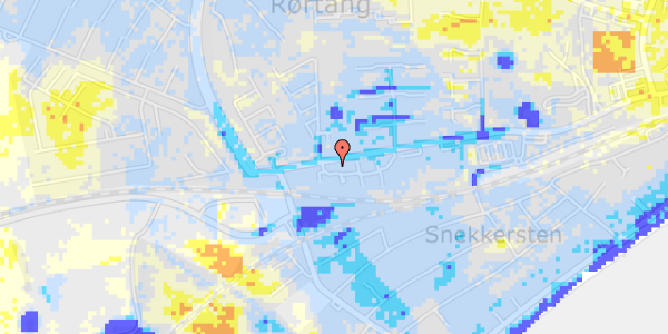 Ekstrem regn på Poppelhaven 30