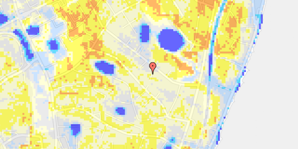 Ekstrem regn på Randersvej 4