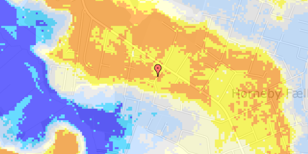 Ekstrem regn på Ravnsbækvej 4