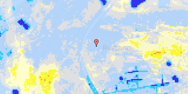 Ekstrem regn på Roret 89