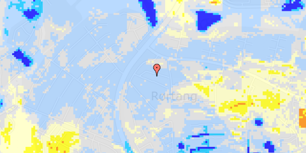 Ekstrem regn på Roret 241