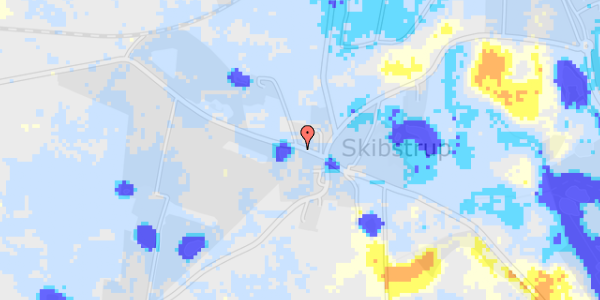 Ekstrem regn på Rosendalsvej 1