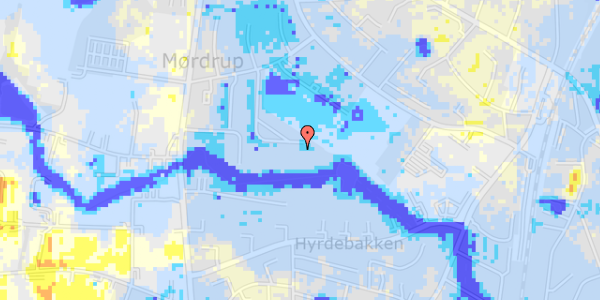 Ekstrem regn på Rugmarken 43, 2. th