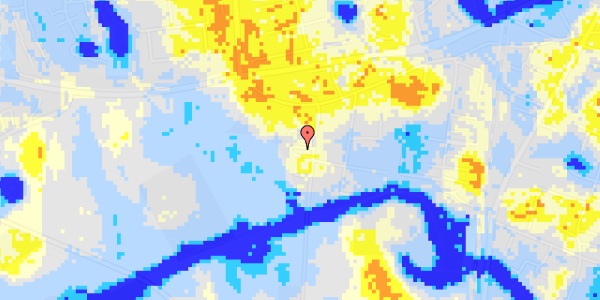 Ekstrem regn på Sandvejen 8B