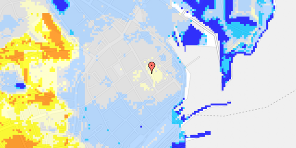 Ekstrem regn på Sct Anna Gade 24