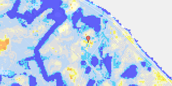 Ekstrem regn på Skolestien 15