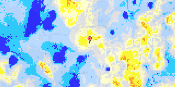 Ekstrem regn på Smedebakken 9