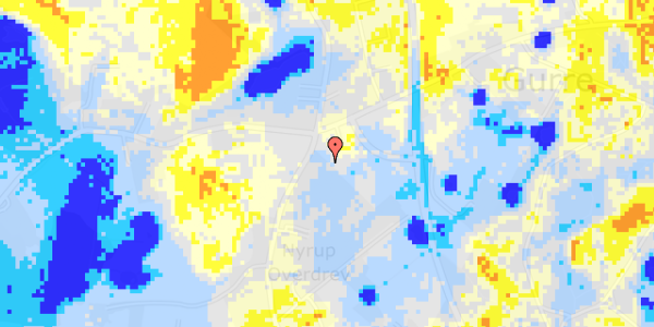 Ekstrem regn på Smedebakken 32A