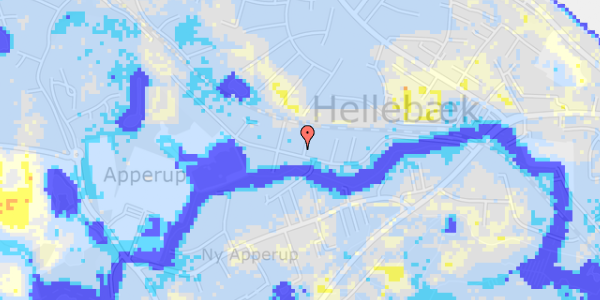 Ekstrem regn på Smålandsvej 1