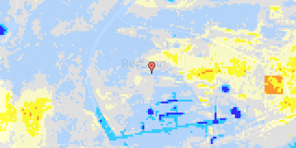 Ekstrem regn på Sprydet 91